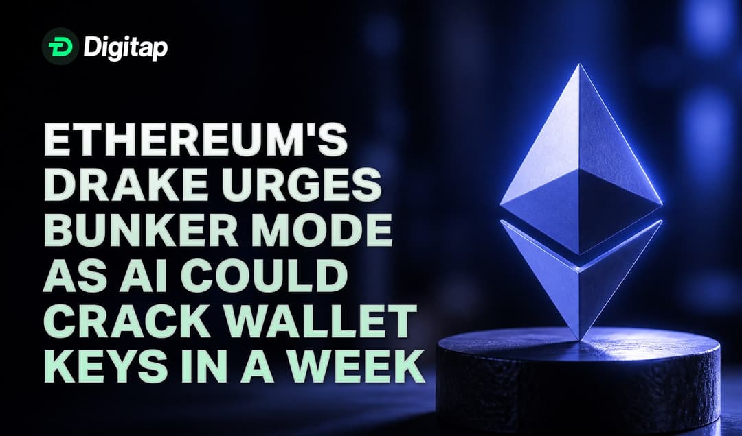 Ethereum’s Drake Urges Bunker Mode as AI Could Crack Wallet Keys in a Week